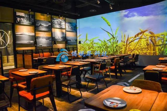 綠茶3D全息餐廳Playking，美圖看過來-博視界科技